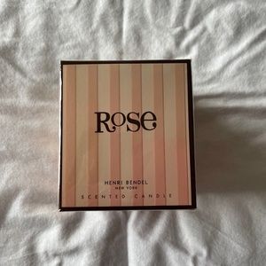 NWT Henri Bendel Rose Candle!! Brand new in packaging!